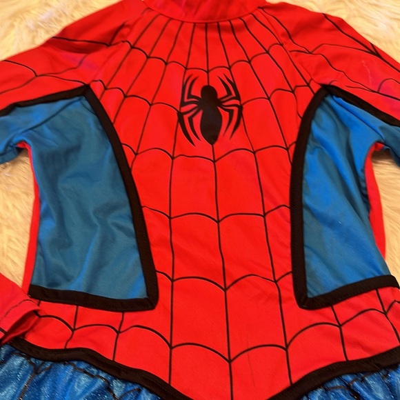 Spider-Man girls dress size large 12/14 - Picture 2 of 8